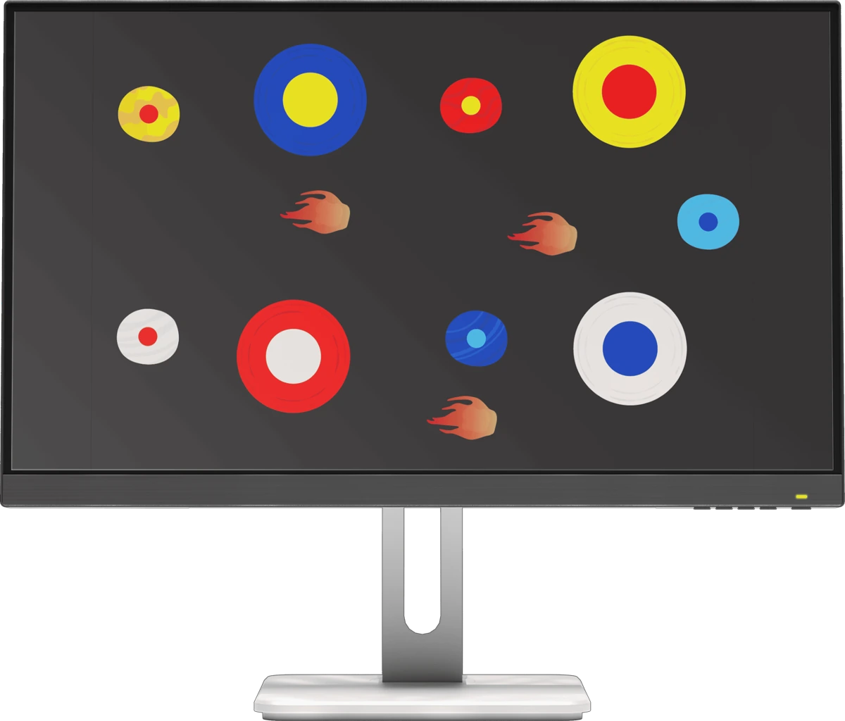 Vista del instrumento TFE-CV en un monitor