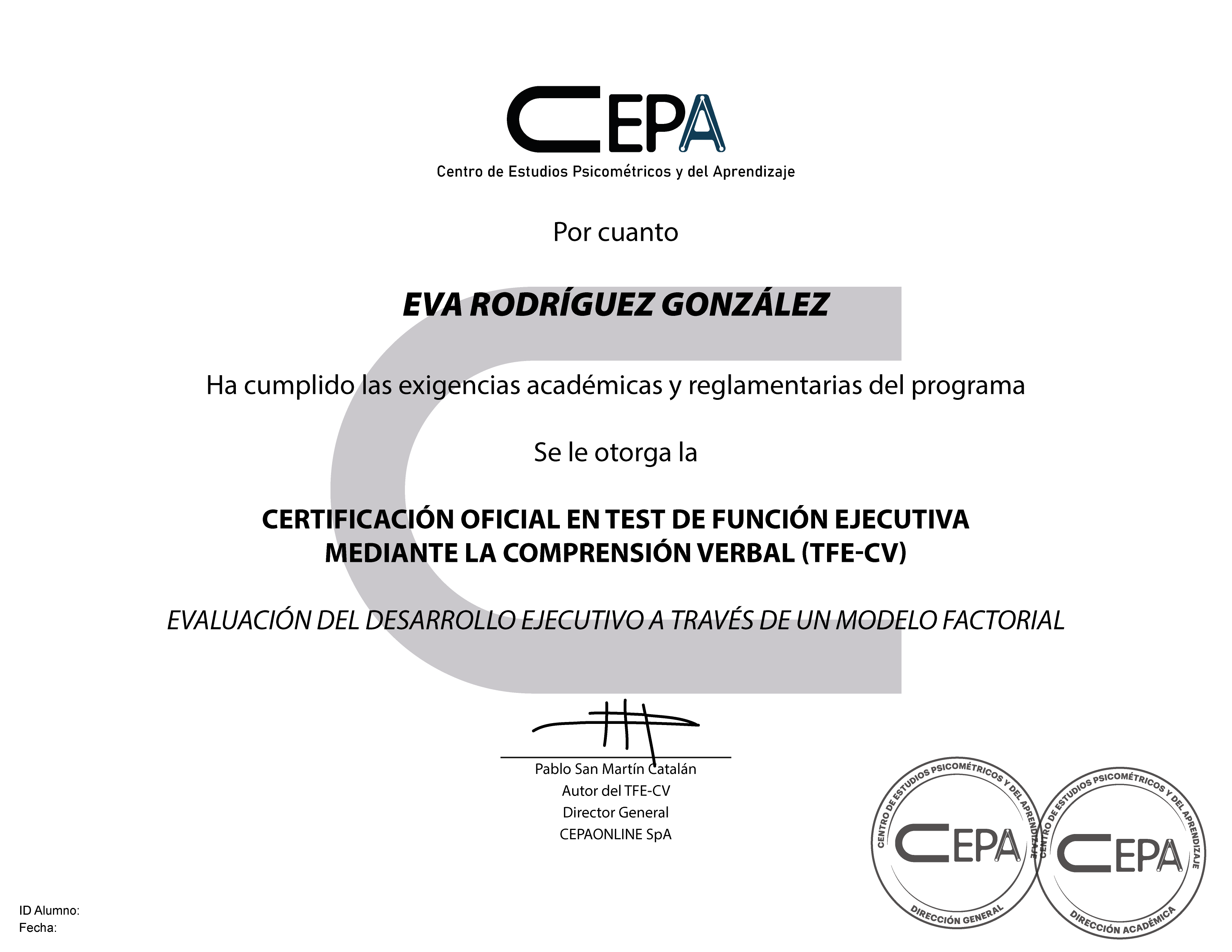 Diploma Básico TFE-CV